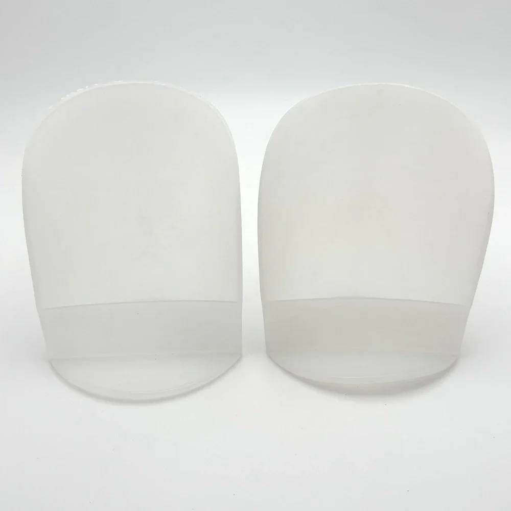Vintage Tupperware Orlando Scoopers Frosted White Set of 2 Model 228-7